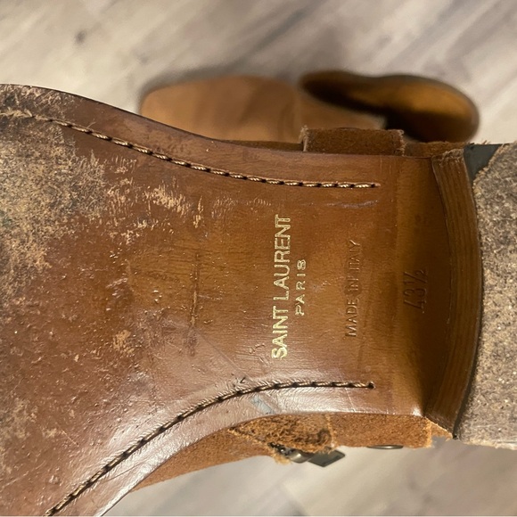 Saint Laurent Harness Boots SZ 43 1/2 - Picture 7 of 11